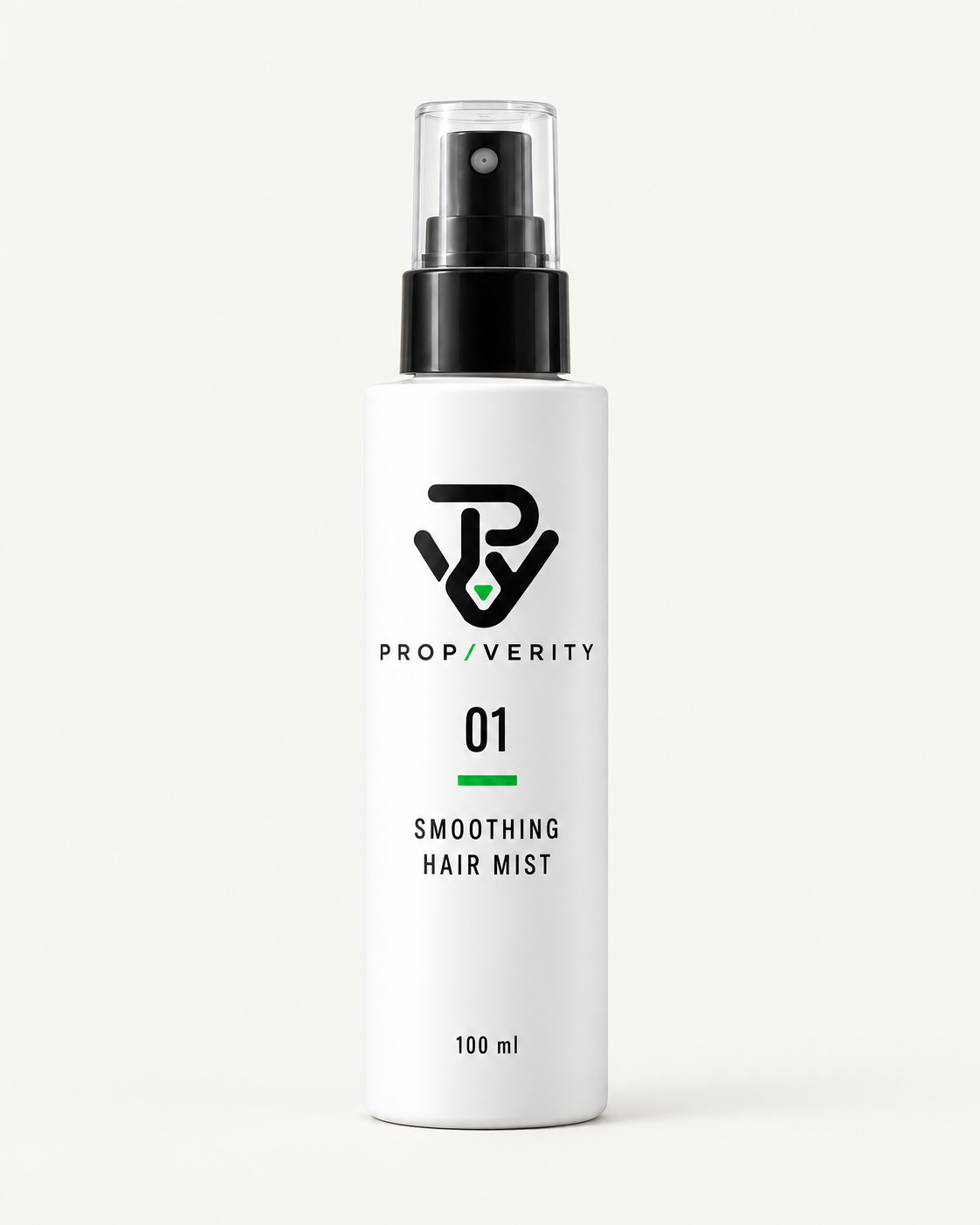 Concept packaging for PropVerity Smoothing Hair Mist, 100 ml
